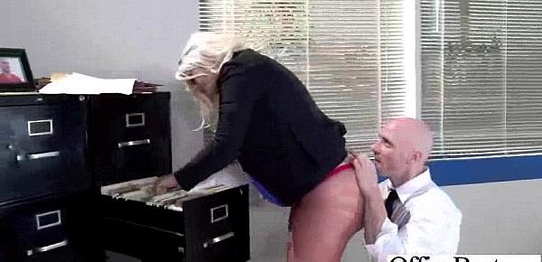  Busty Girl (julie cash) Get Hard Style Nailed In Office vid-22